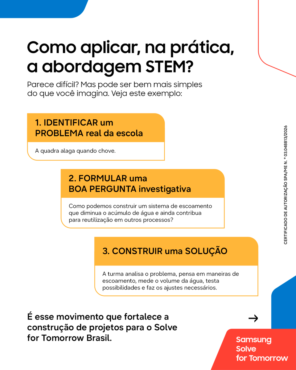 cenpec's tweet photo. Como transformar uma inquietação da turma em investigação? 🔬

A metodologia STEM apoia professores(as) e estudantes na construção de projetos mais conectados com a realidade. 📚

Acesse o link e se inscreva para saber mais:  👉🏽 https://t.co/wuKteh98Qw https://t.co/Rq44vfwbGJ