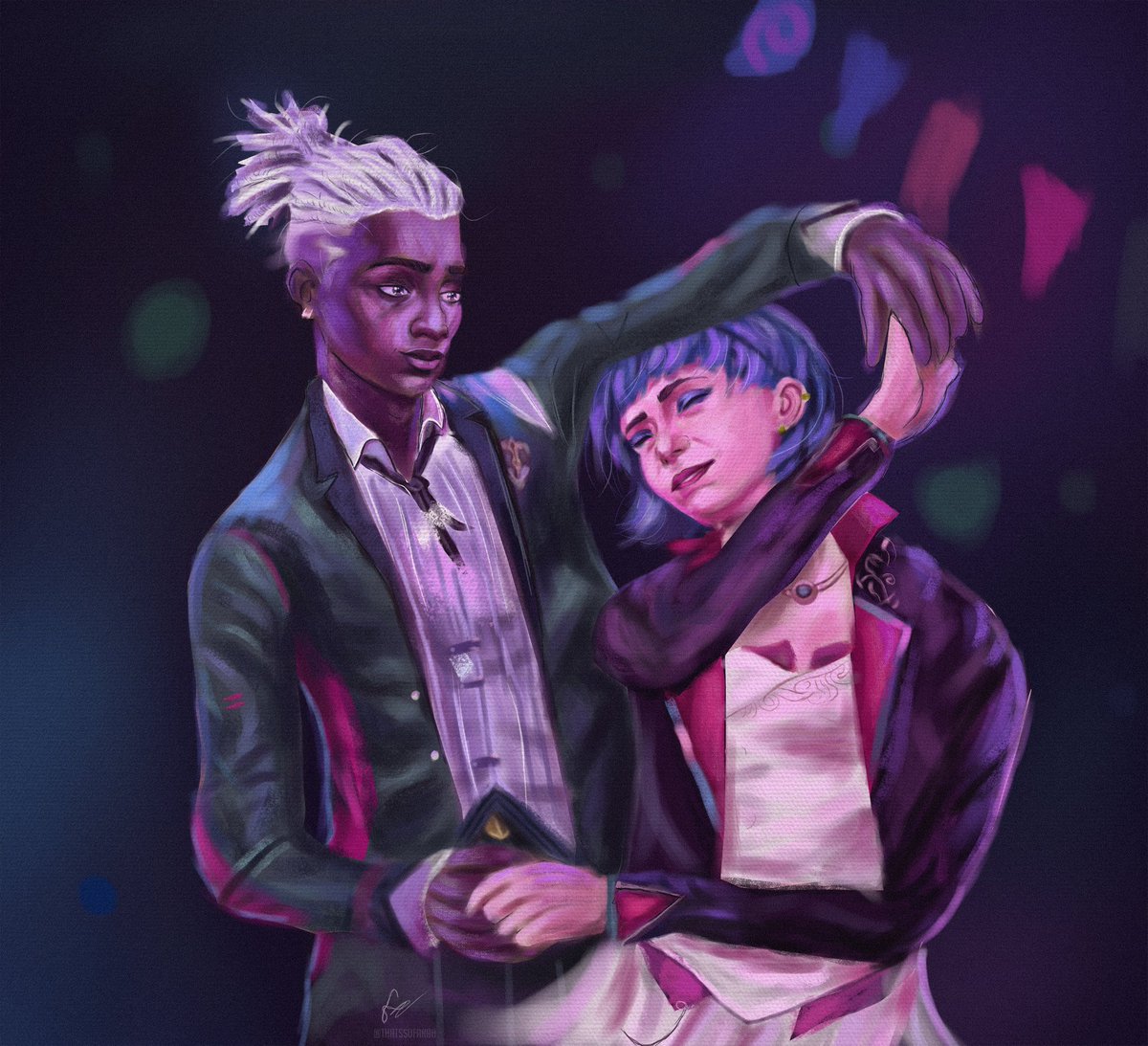 Ma Meilleure Ennemie 🤎💙 
#timebomb #arcane #arcanefanart #jinx #ekko