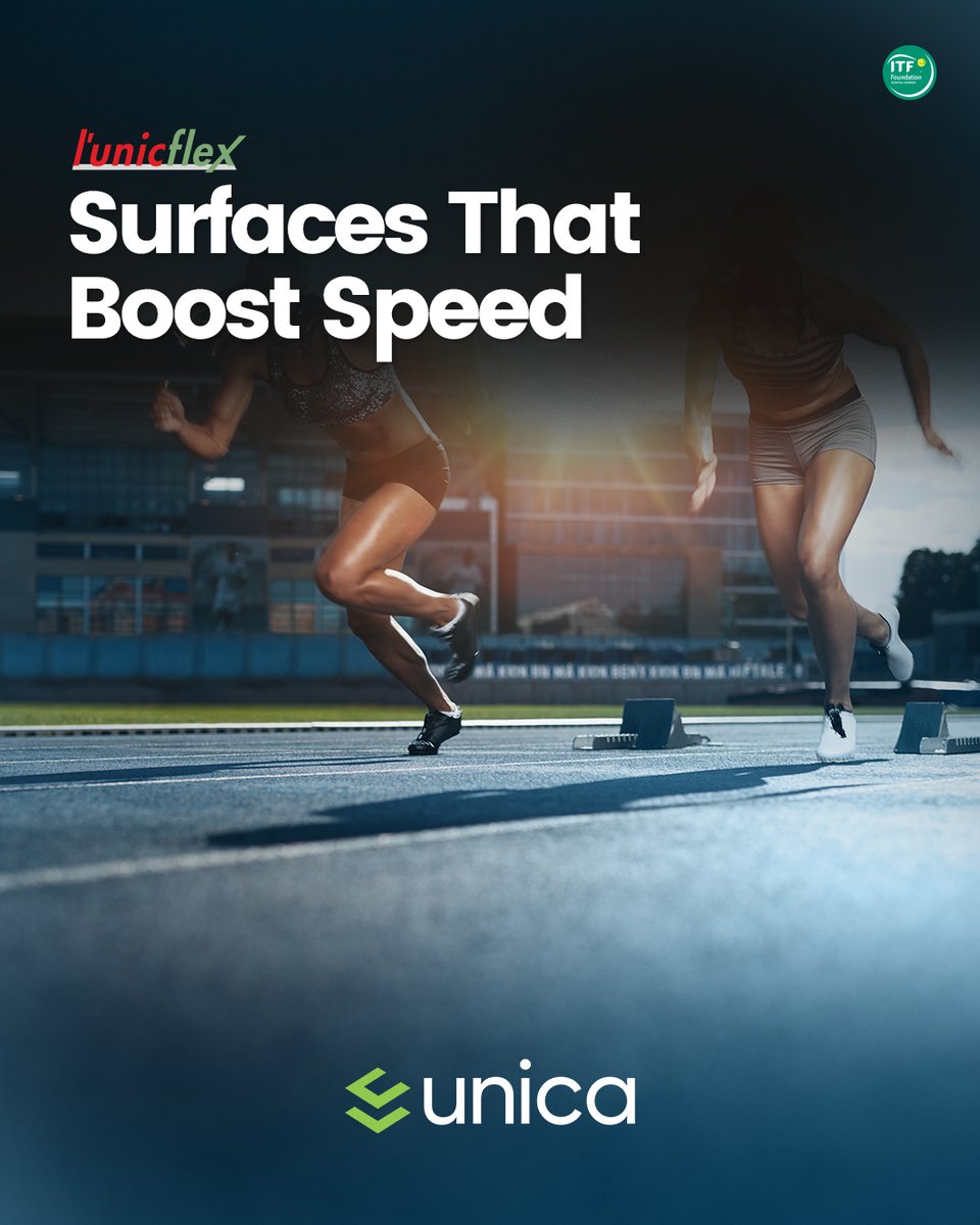 unicaboya's tweet photo. Speed-Enhancing Surfaces 🏃‍♀️
Developed to meet the demands of professional athletes, Unica surfaces ensure maximum performance and long-lasting reliability.
Because true success starts from the ground up.

#Unica #sportsflooring #performance #speed #athletics https://t.co/LIoGHKGsvt