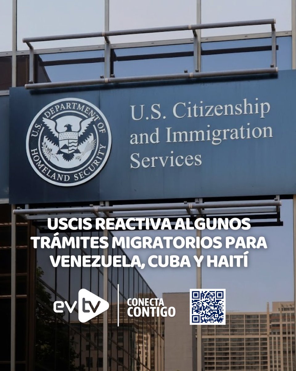 🇺🇸🇻🇪 USCIS reactiva algunos trámites migratorios para Venezuela, cuba y Haití

💼 El Servicio de Ciudadanía e Inmigración (<a href="/USCIS/">USCIS</a>) levantó parcialmente el congelamiento de solicitudes que afectaba a ciudadanos de 39 naciones de alto riesgo, incluyendo a Venezuela.

⚠️ La