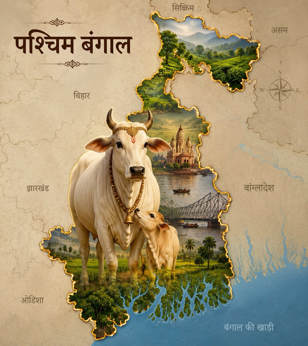 सत्ता परिवर्तन अपने साथ व्यवस्था परिवर्तन भी लाता है। उम्मीद करता हूँ कि पश्चिम बंगाल भी गायों की सुरक्षा, सेवा और सम्मान के लिए देश भर में चल रहे अभियान में बढ़ चढ़ कर भाग लेगा। वहाँ की नयी सरकार से काफी उम्मीदें हैं। बंगाल के गौपालकों और गौरक्षकों का उत्साह देख कर प्रसन्न हूँ।