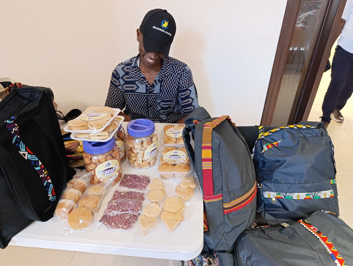 EntUganda's tweet photo. #Business in progress!
This week has shown that success belongs to those with initiative. As our Business & Enterprise Start-up Tool (BEST) training is underway, several entrepreneurs in attendance have organised a mini exhibition to take advantage of the ready market.
#BESTKampala #BUBU
