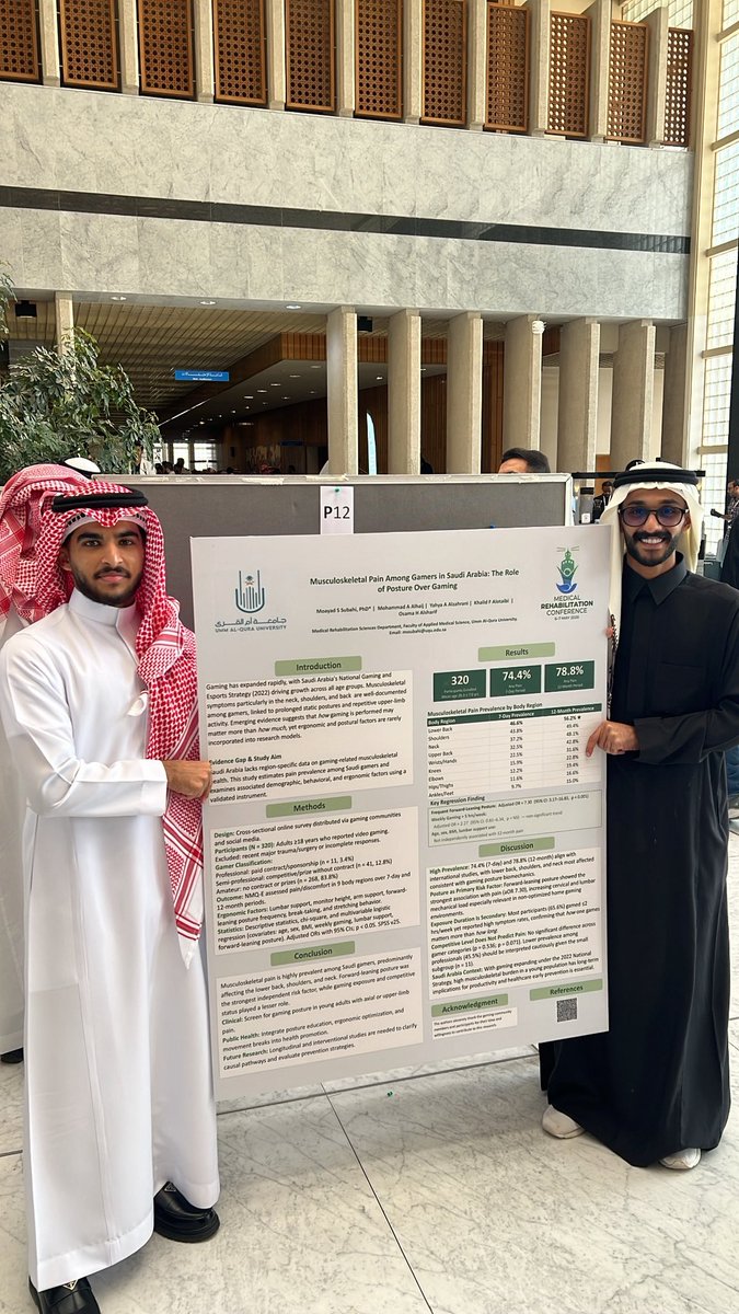 PTszhs's tweet photo. #اليوم_الأول 

الحمدلله تجربة فريدة من نوعِها برفقة 
د.مؤيد السبحي 

من مشاركتنا في مؤتمر التأهيل الطبي للبحث والابتكار بجامعة الملك عبدالعزيز 🤍🌟

@MoayadSubahi https://t.co/YAysPrnYkF