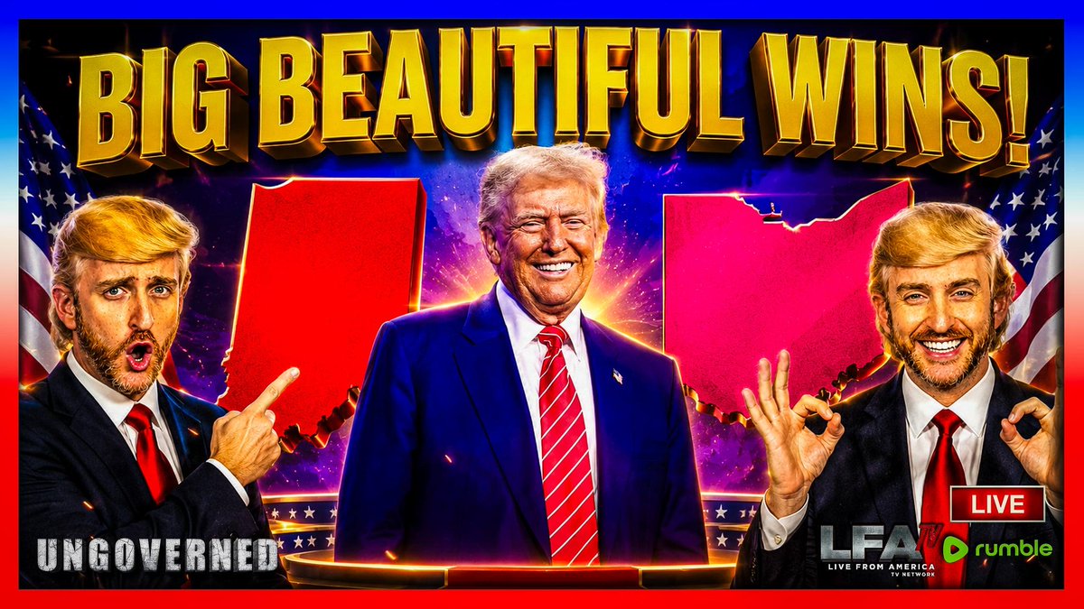 Shawn_Farash's tweet photo. IT WAS A GOOD NIGHT FOR THE GOOD GUYS! 

We got big wins in Indiana, Ohio, and right here in Rutherford County, Tennessee. 

We are alive and well... and it's time to keep building momentum!

Join the show at 10am ET on RUMBLE! https://t.co/BVHbGVXVPj