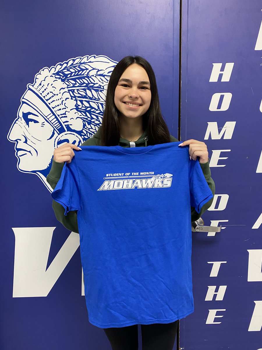 WaldronHigh's tweet photo. Congrats to our students of the month for April! Delilah Taylor, Anna Bozeman, Joshua Phelps, and Carson Smith! Also congrats to Mrs. Kocher, our staff member of the month! #GoMohawks https://t.co/L3Jkkoqhnm