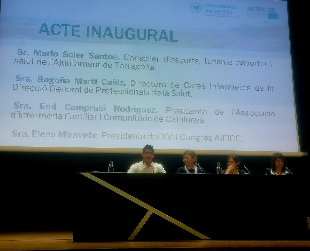 faecap's tweet photo. ▶️ Inauguración #congresaificc reafirmando el compromiso con una #Atencionprimaria fuerte, comunitaria y centrada en ls personas.
▶️ sostenibilidad del sistema sanitario, el liderazgo en cuidados y la transformación del modelo .
▶️el liderazgo en cuidados
#EFyC #FAECAP https://t.co/mS7uc0bKvo