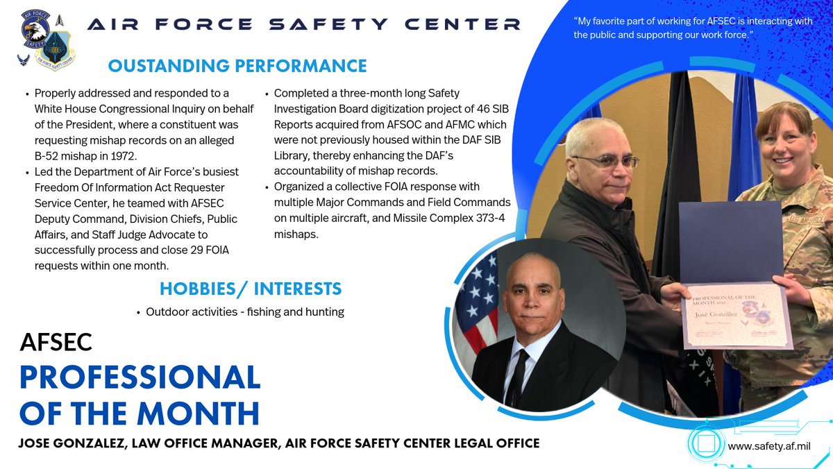 Air Force Safety Center tweet media