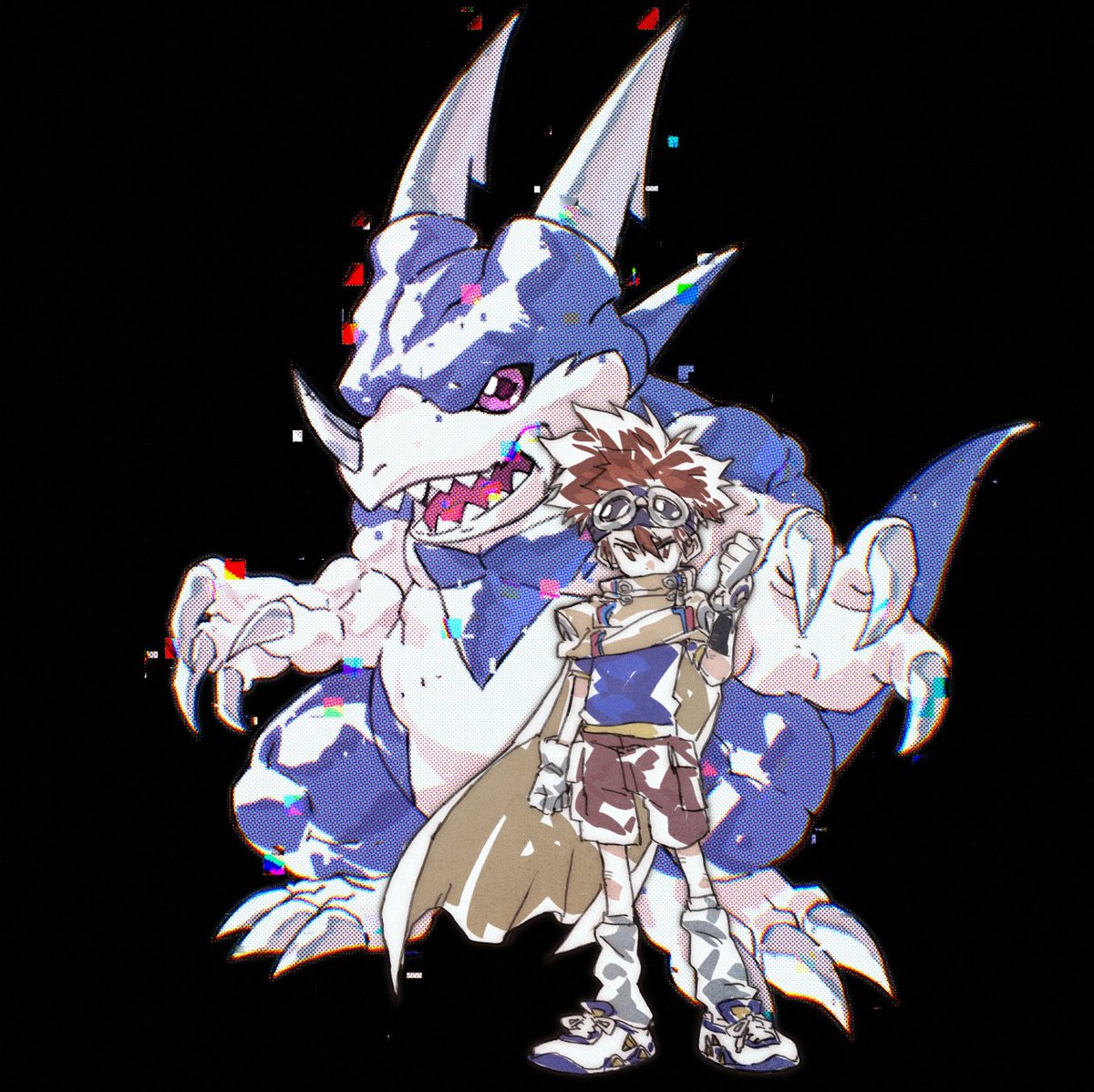 Tatlantic2's tweet photo. #Digimon 
#デジモンアドベンチャー Vテイマー01
#八神太一
#数码宝贝大冒险V驯兽师01 https://t.co/oaMGym46Jz