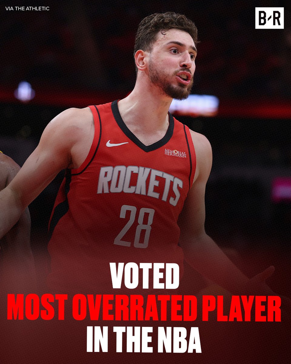 NBA players took an anonymous survey and voted Alperen Şengün as the MOST OVERRATED player in the league 😬👀

Who do you think is the most overrated? 🤔

(via <a href="/TheAthletic/">The Athletic</a>)