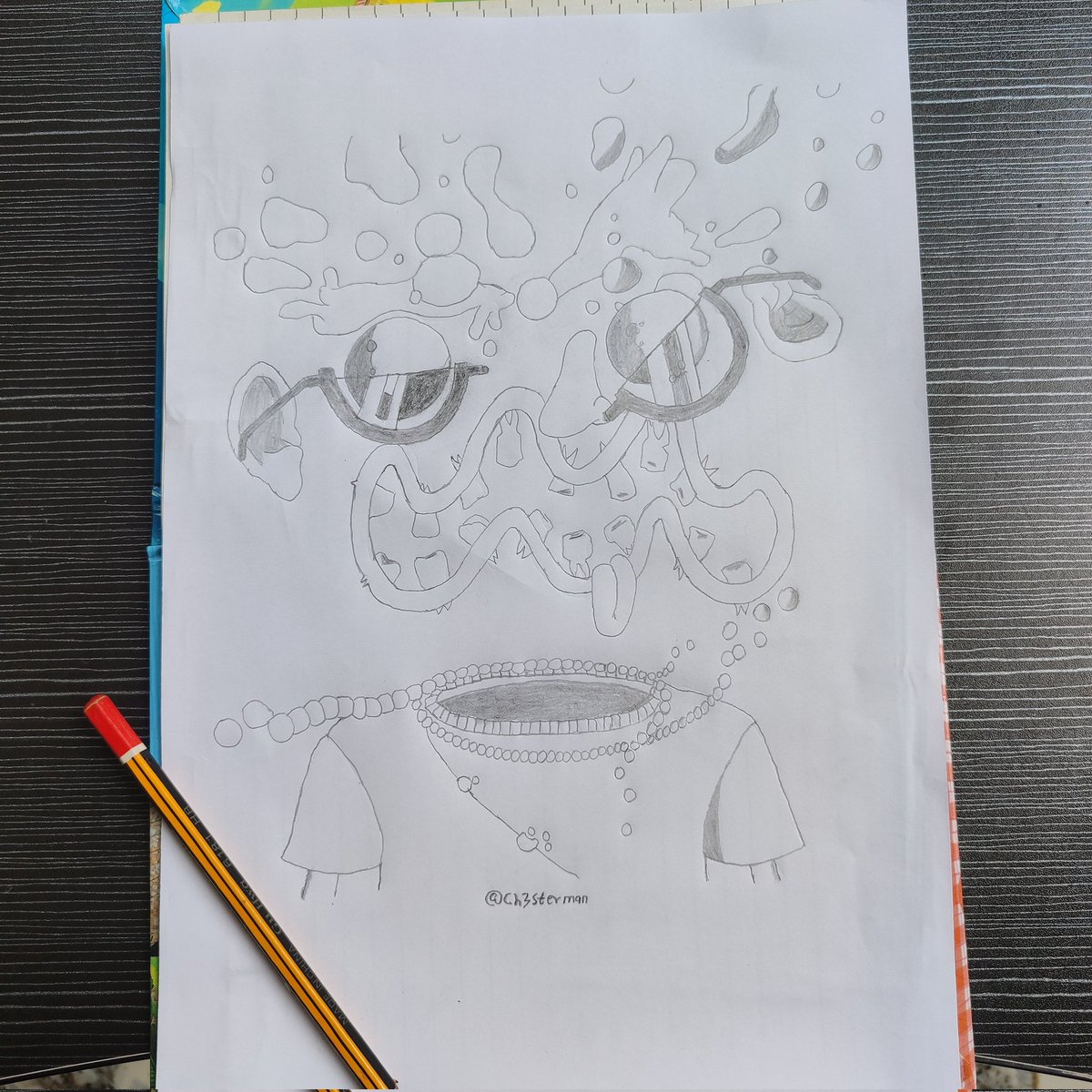 ch3sterman's tweet photo. .@XPLODIES69 is a free mint coming to Ethereum on the 8th of May. If you knew @endangered_SOL during the sol nft period you'll know that he always cooks, Always!
Below is my entry for the ongoing fan art contest. Let's #Xplode https://t.co/oBZXA4Xtb7