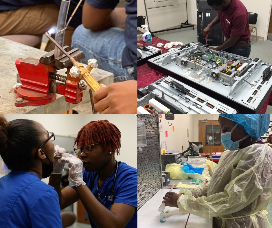 ayerscollege's tweet photo. Happy National Skilled Trades Day from Ayers!

We have career training in 4 skilled trades: 
⚡ Electrical Technology
❄️ HVAC
🩺 Medical Assisting
💊 Pharmacy Technology

Ready to get started? Visit our website to learn more: https://t.co/dbgB4rHMfV https://t.co/1UV6Oth4I4
