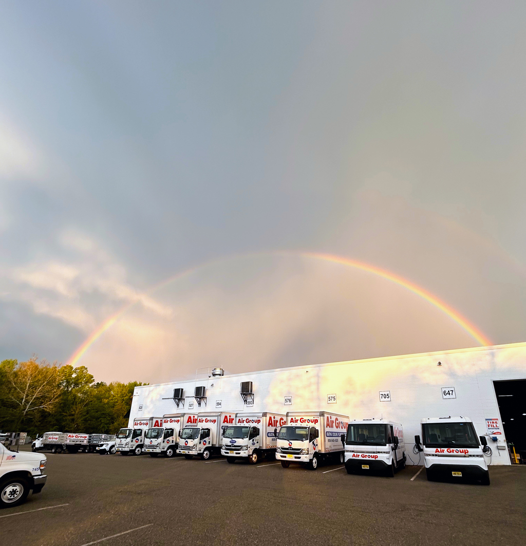 A couple of our crew snapped these amazing pictures early yesterday morning at Air Group HQ before starting the day.