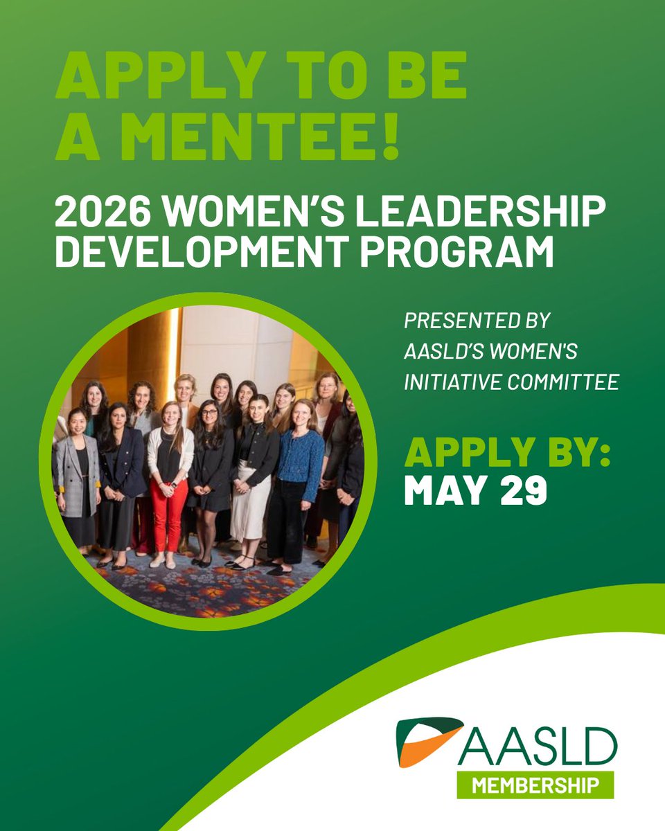 AASLDtweets's tweet photo. Women in #hepatology, if you're ready to grow, connect, and lead, this is your next step!
Through mentorship, tailored learning, and a strong peer network, the #AASLD Women’s Leadership Development Program is designed to help you thrive at the next level.
Take the next step and apply today: https://t.co/nt7wprJzTB