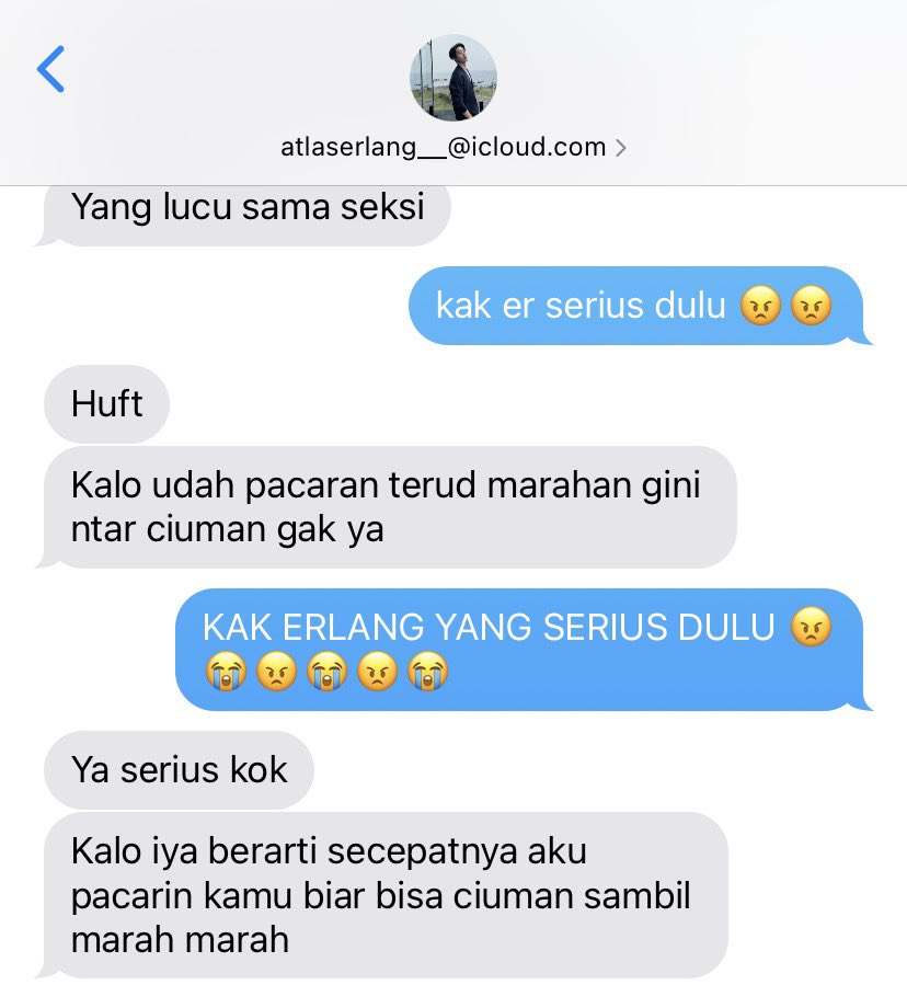 deanmothism's tweet photo. #williamest one tweet local au ☆
w as timur—e as erlang #timlang
si erlang mau marah marah sambil ciuman https://t.co/xUvXgApu5D
