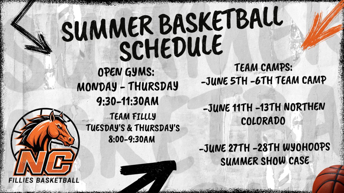 NCFilliesHoops's tweet photo. Summer is coming! Don't miss out on an opportunity to get better. 

#AllHail
#Fillies4Life
#Grind https://t.co/0fUPkRTaHb
