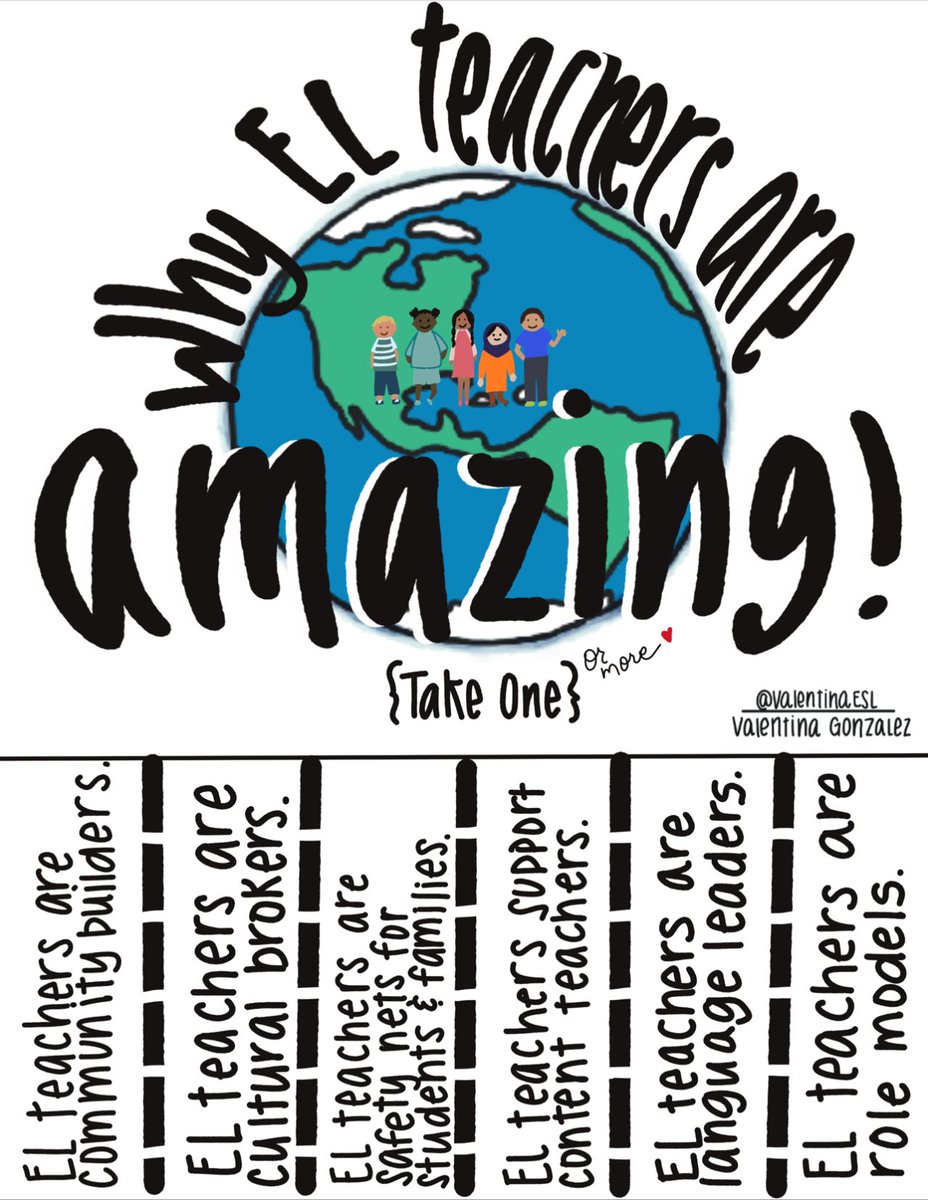 Off2Class's tweet photo. #ESL teachers, you are amazing! @ValentinaESL #teachertwitter https://t.co/1GS5iFN6f7