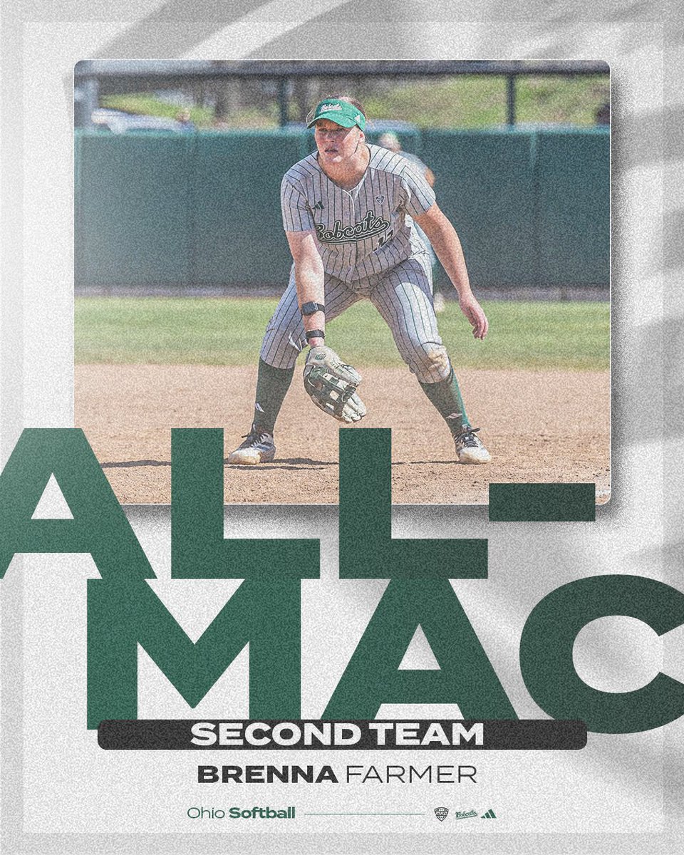 OhioBobcatSB's tweet photo. 𝙎𝙀𝘾𝙊𝙉𝘿 𝙏𝙀𝘼𝙈 𝘼𝙇𝙇-𝙈𝘼𝘾

Congratulations to Shelby Westler and Brenna Farmer on being named Second Team All-MAC!

Read More: https://t.co/A3V0r9CpOP

#OUohyeah https://t.co/5ezeMsOXGV