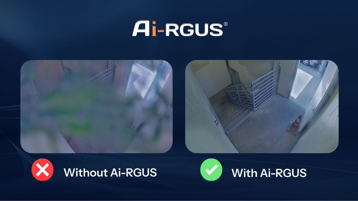 Ai_RGUS's tweet photo. Cameras are a critical part of any security system, but performance is what truly matters. Ai-RGUS helps ensure that what is being captured remains clear, aligned, and usable so that footage is reliable when it is needed most.

https://t.co/UQz9NkaU73 https://t.co/ehM5GmIkho
