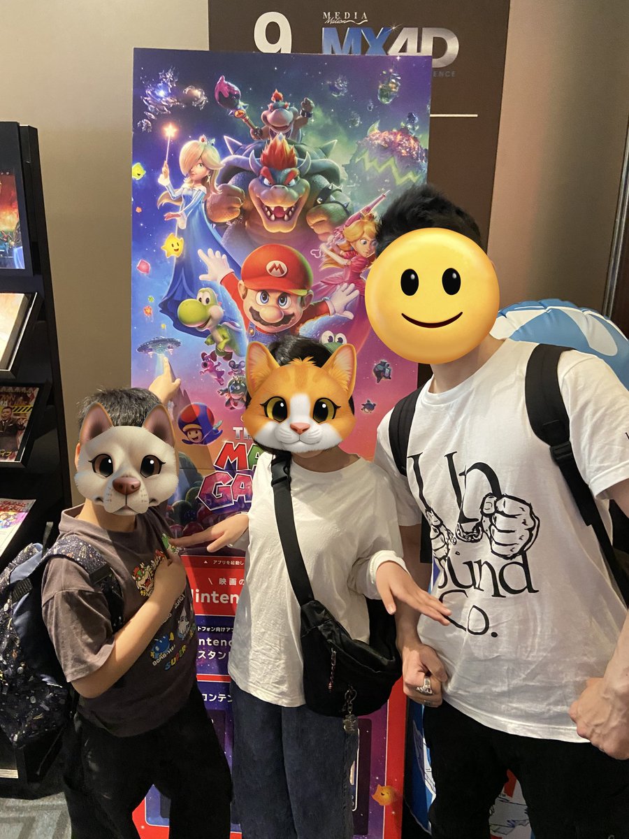 ryuya8969's tweet photo. 3年ぶりに映画館でマリオだった🎬️🚀 https://t.co/zTnRo0HSVl