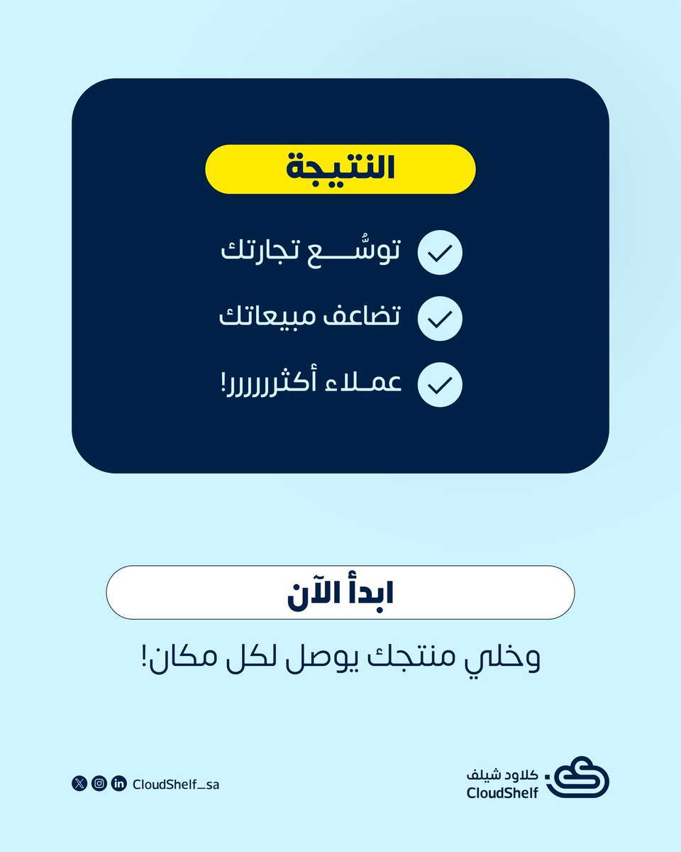 CloudShelf | كلاود شيلف tweet media