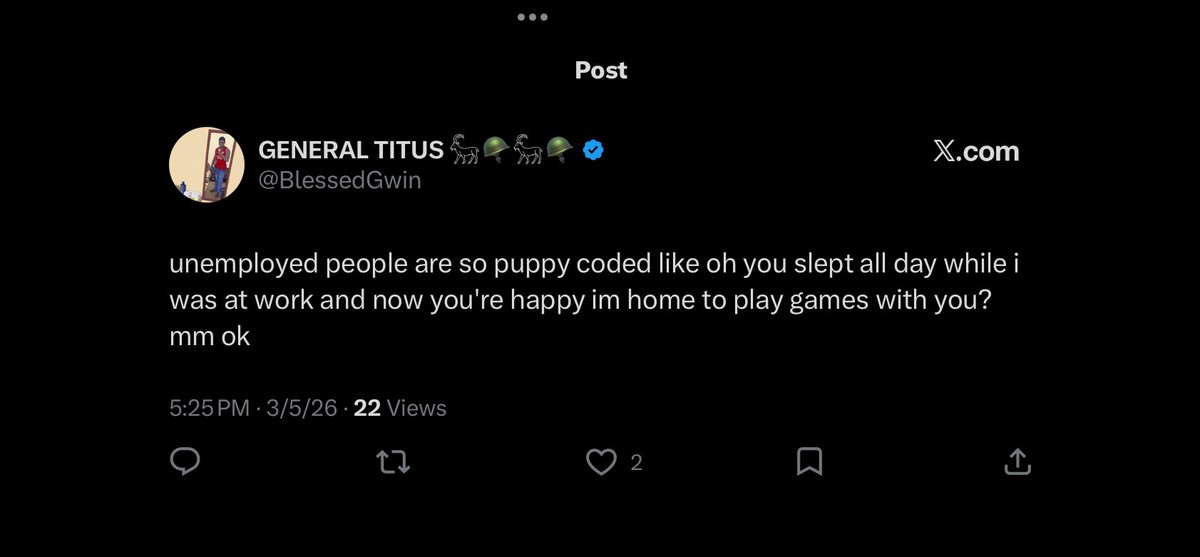 MosesSuppose's tweet photo. @iluvbvnny Fuck off https://t.co/UsDrsi25pi