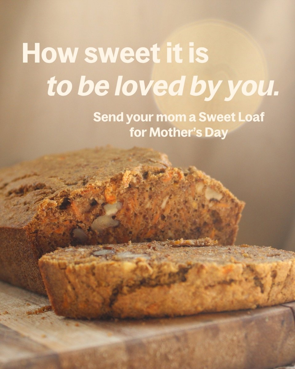 GoodMeasureMeal's tweet photo. Still looking for your Mother's Day gift? We'll deliver a Sweet Loaf to her door. Choose from Apple, Blueberry, Cherry or Banana bread! Now available on https://t.co/TFYkW3R0fJ. https://t.co/cmgr7L1Cuu