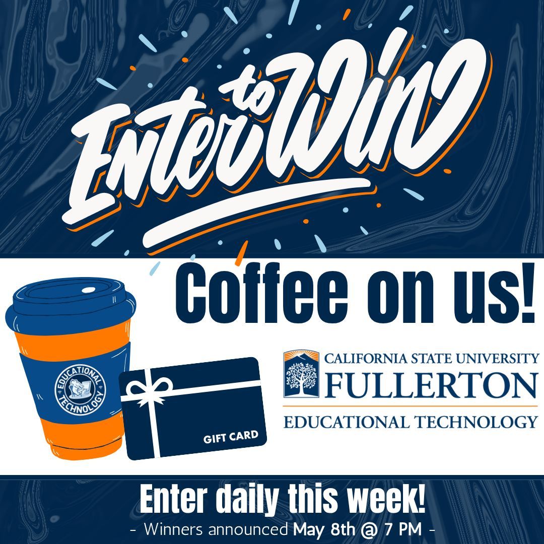 CSUF Ed Tech Program tweet media