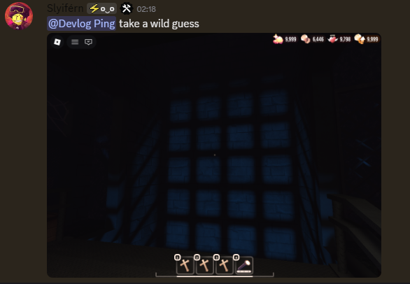 TheFDNews's tweet photo. ‼️| New Devlog!

ℹ️| Today @slyifern posted a devlog saying "take a wild guess" with an in game screenshot showing guiding light and gate shadows! https://t.co/Ro8xP4kn2F