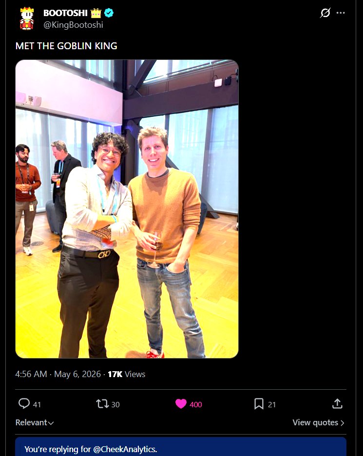 Cheek Analytics tweet media