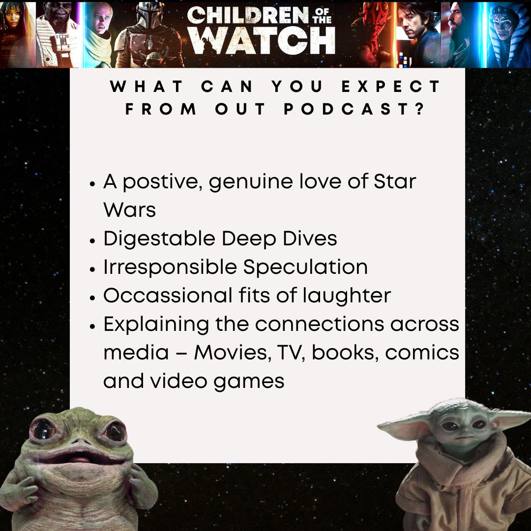 Children of the Watch: A Star Wars After Show tweet media