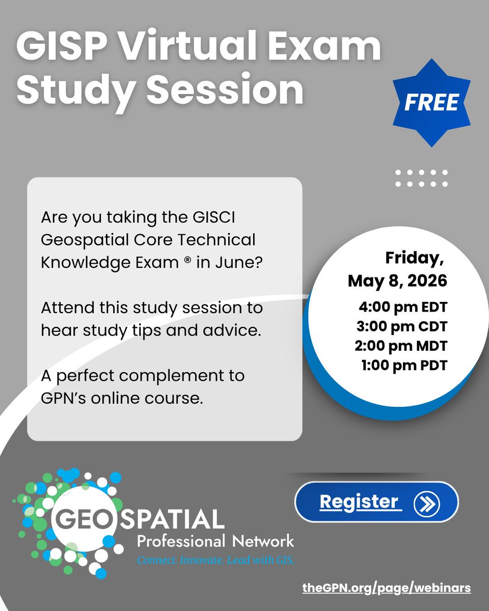 Geospatial Professional Network tweet media