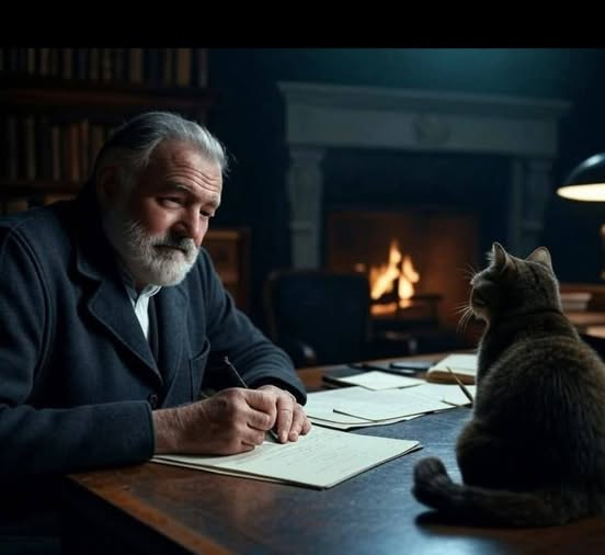 Ernest Hemingway a dit un jour :
« Un chat possède une honnêteté émotionnelle absolue. Les êtres humains, pour une raison ou une autre, peuvent cacher ce qu’ils ressentent ; un chat, lui, ne le fait pas. Il ne connaît ni la fausseté ni la prétention. Ce que vous voyez, c’est ce