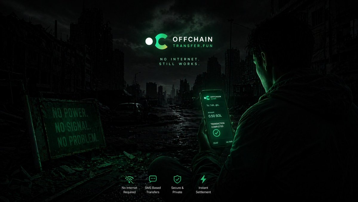 <a href="/CryptoTony__/">Crypto Tony</a> $OFFCHAIN powers the network and core features.
Rewards SMS relayers for offline transactions.
Enables fast, secure, low-cost payments globally.

CA=BPiECaSntw8LVGYimofpNcU5eKrjrSvKz5VY7mr9pump