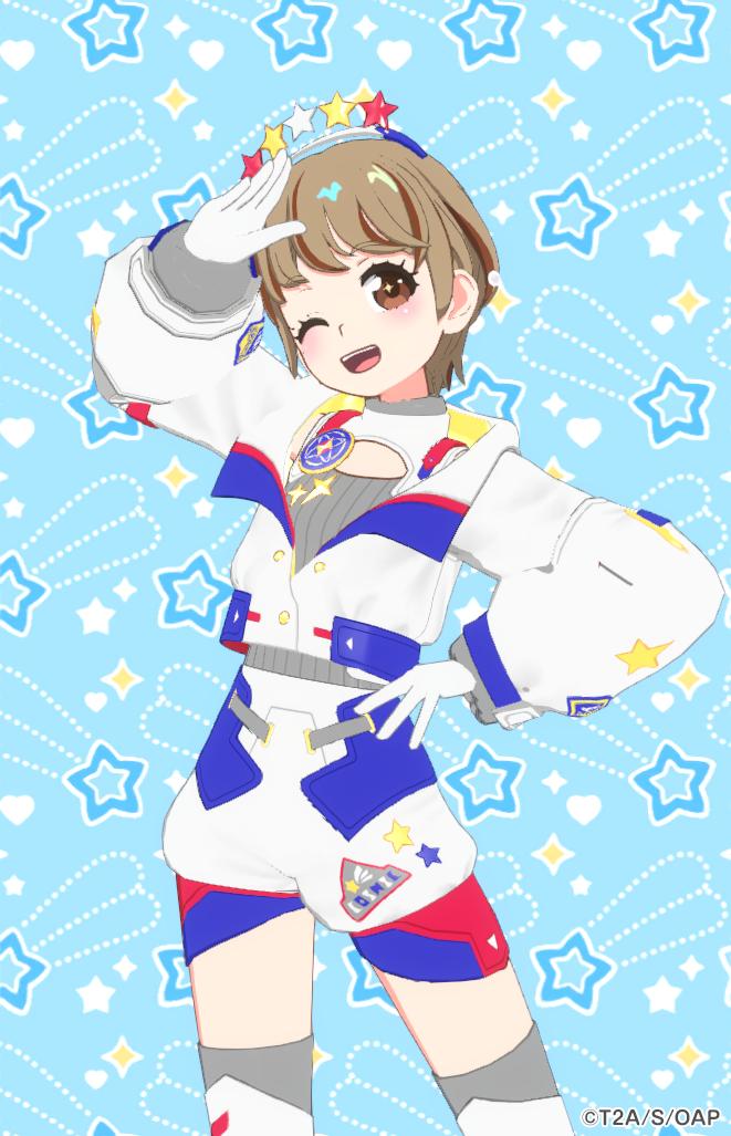 スタリボフレカ＋
ゆうきくん
〇ツートンジャケット
〇スペーストラベラー
かけだしアイﾄﾞﾙプリﾝｽ ゆうきくんの衣装も追加
七浦すばる先輩のようなアイプリを目指して頑張れ ゆうきくん!!
 #スタリボフレンド
 #アイプリフレカ