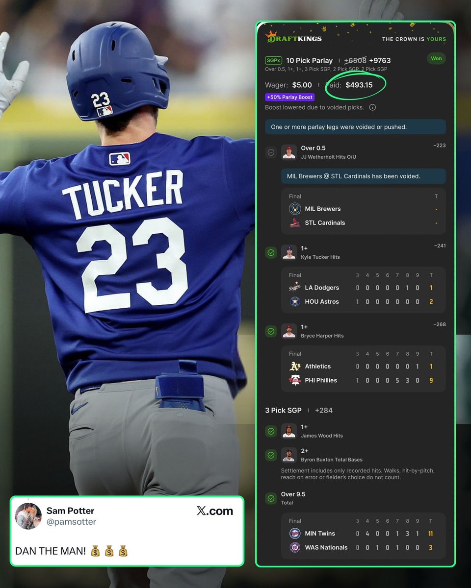 Dan’s AI Sports Picks tweet media