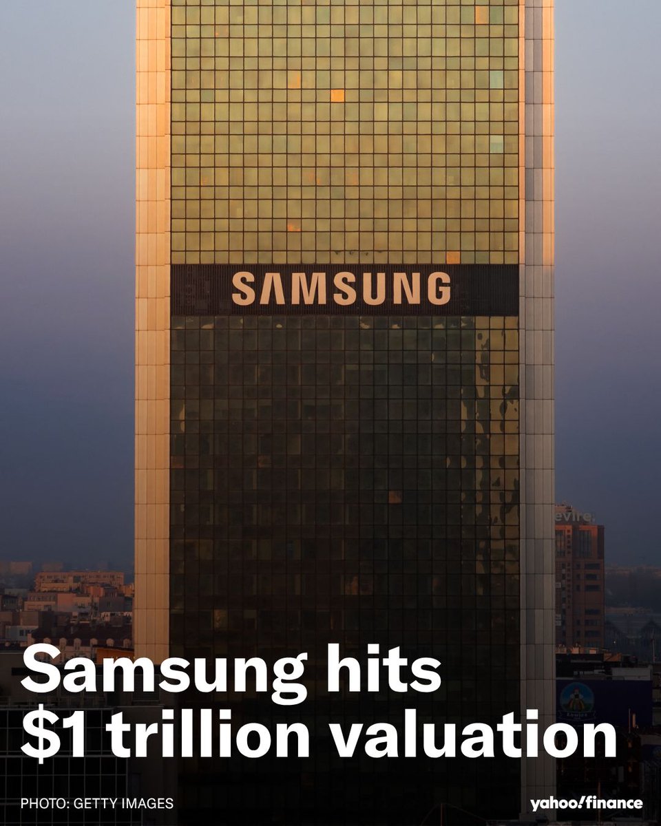 Samsung just shattered the $1,000,000,000,000 ceiling. yhoo.it/42OBJTl