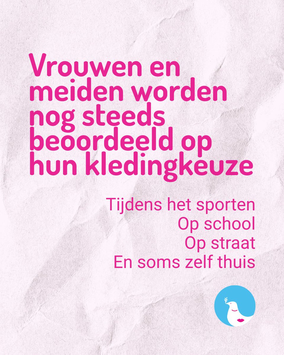 femmes4freedom's tweet photo. Vrouwen worden in 2026 nog steeds beoordeeld op wat ze dragen. Op school. Op het werk. Op straat. Dat is geen mening. Dat is realiteit. Femmes for Freedom lanceert de campagne Mijn kleding, mijn keuze. Deel deze post. #MijnKledingMijnKeuze #FemmesForFreedom #Kledingvrijheid https://t.co/PQXgSkxk5B