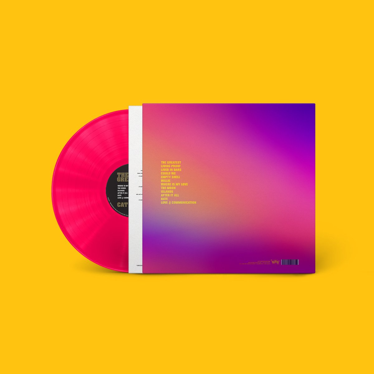 matadorrecords's tweet photo. Out July 10 for the 20th anniversary, Cat Power’s ‘The Greatest’ on pink vinyl with a limited reprinting of the original pink foil cover: https://t.co/ZPwgWo2Bh4

'The Greatest' world tour dates: https://t.co/SFQrolfMYP

#catpower @CATPOWER #thegreatest https://t.co/uJu5cvtUh7
