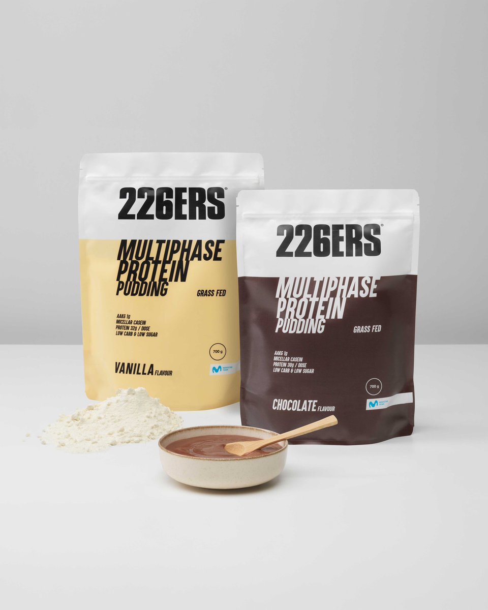 226ERS's tweet photo. Nuevo MULTIPHASE PROTEIN. Combina distintas fuentes de proteína aportando aminoácidos de forma progresiva, ayudando a mantener el aporte proteico durante más tiempo.
Formulado con:
• Proteína concentrada de suero  • Proteína aislada de leche • Caseína micelar https://t.co/ehfmHJMBt2