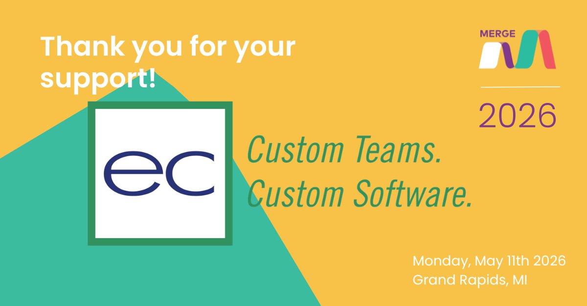 softwaregr's tweet photo. Counting down to Merge — appreciate our sponsors for helping bring it all together.
See you Monday, EC Group International! https://t.co/b7CFiyj42f