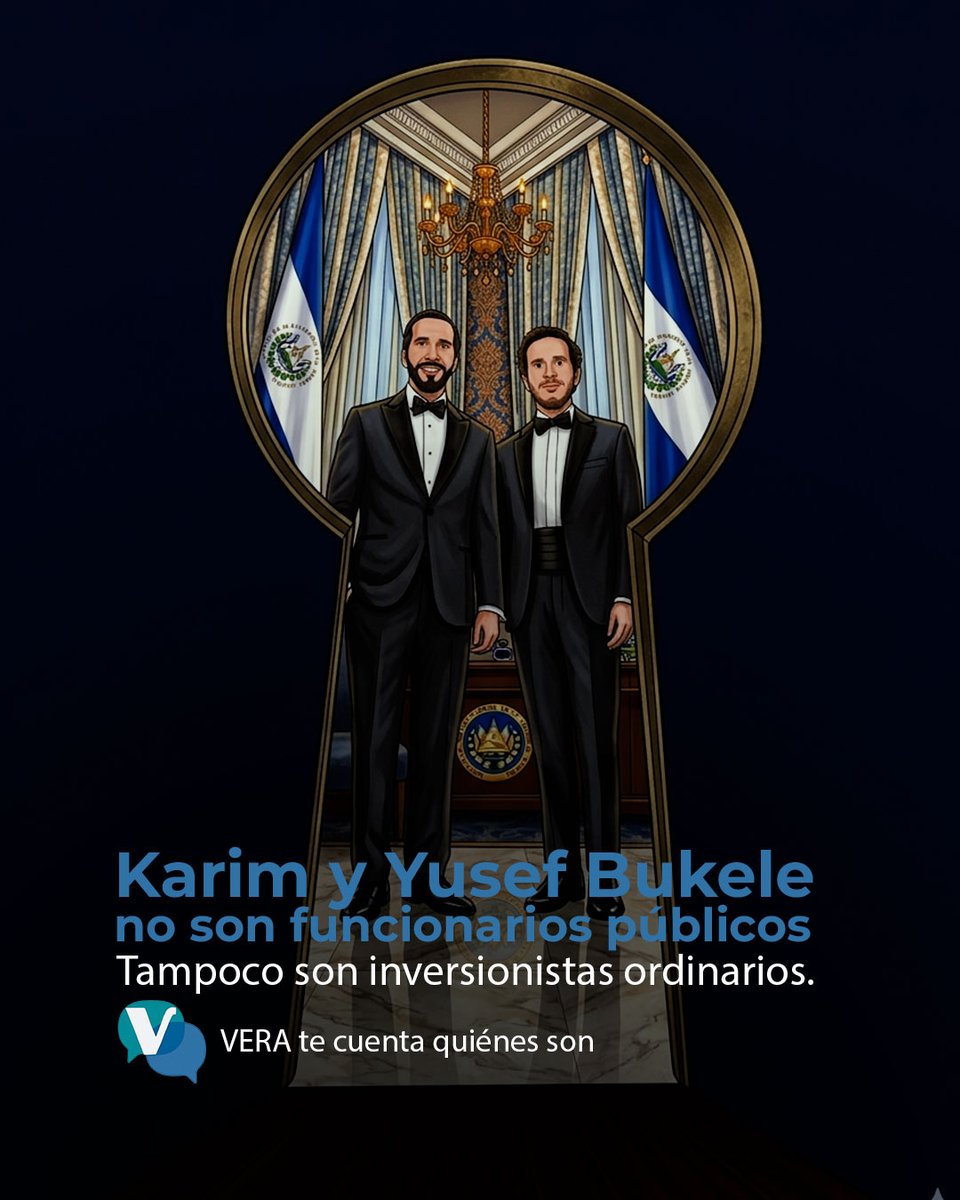 Mientras el Gob Bukele despide profesores de manera arbitraria y sin escuchar a estudiantes, que exigen el retorno de sus maestros, no olvides que el Centro Histórico tiene nuevos dueños...

Entre ellos un clan

#VERA te lo cuenta:
redaccionregional.com/transparencia/…