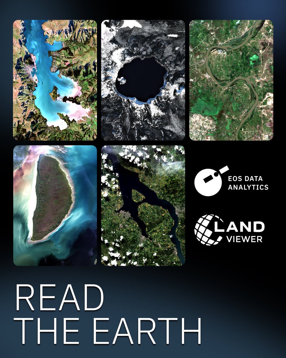 EOSDALandViewer's tweet photo. 🌎 Some patterns aren’t obvious — until you see them from above.

Coastlines, rivers, and landscapes can align in unexpected ways, forming hidden letters within the terrain.

In this post, satellite images come together to spell EOSDA — the company behind LandViewer. https://t.co/nrsmakWK97