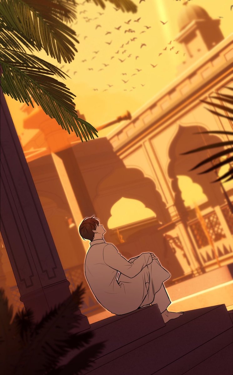 jaeui ngemper di masjid ba’da sholat jumat bc he just lost his sandals
