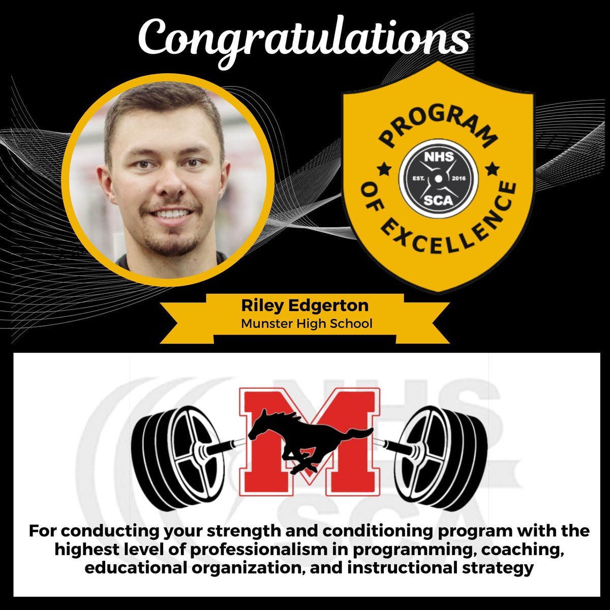 Official NHSSCA tweet media