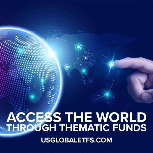 USGlobalETFs's tweet photo. Your portfolio doesn’t have to stay local. Thematic funds give you access to global trends shaping the future, from airlines to defense tech.

Explore what’s possible at https://t.co/M6JFQ1pkoj. https://t.co/Q1WKQld7eU