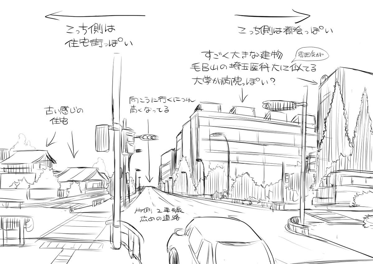 こんな感じの景色………… 