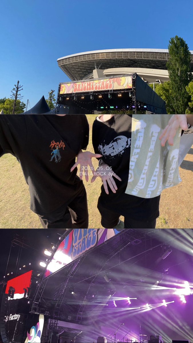 始まりから終わりまで全部が楽しくて充実した時間だった ~ 今年限定ではあったけど、野外のビバラも悪くないね ^_- 👍🏻♥️