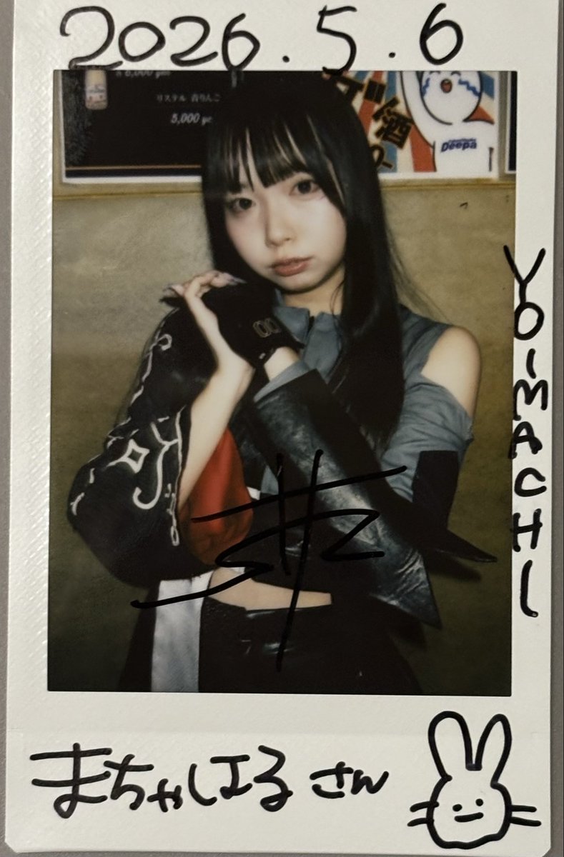 nicora ray arkでのchiyonoチェキは半年振りでした〜yoimachi otsuka 2026/5/6