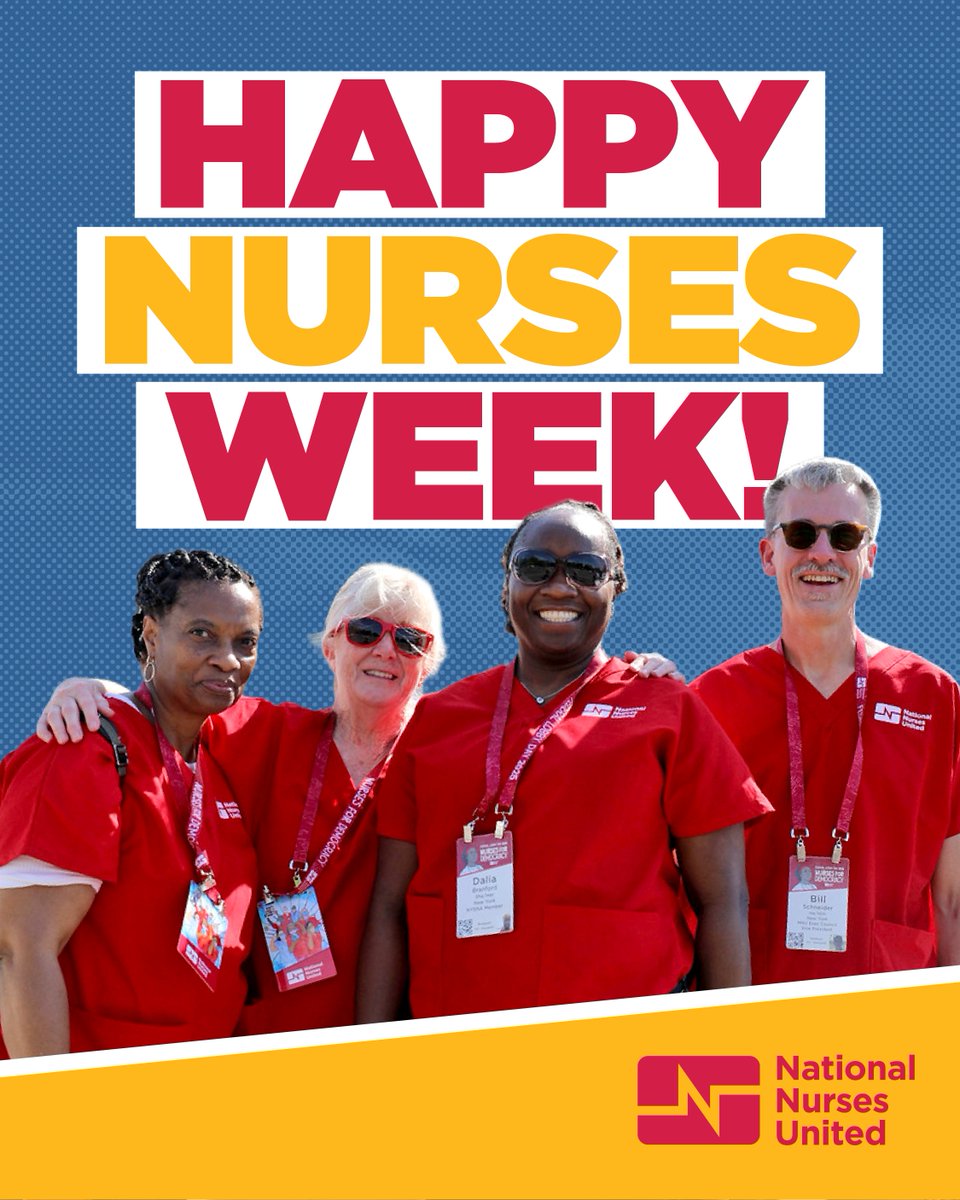 California Nurses Association tweet media
