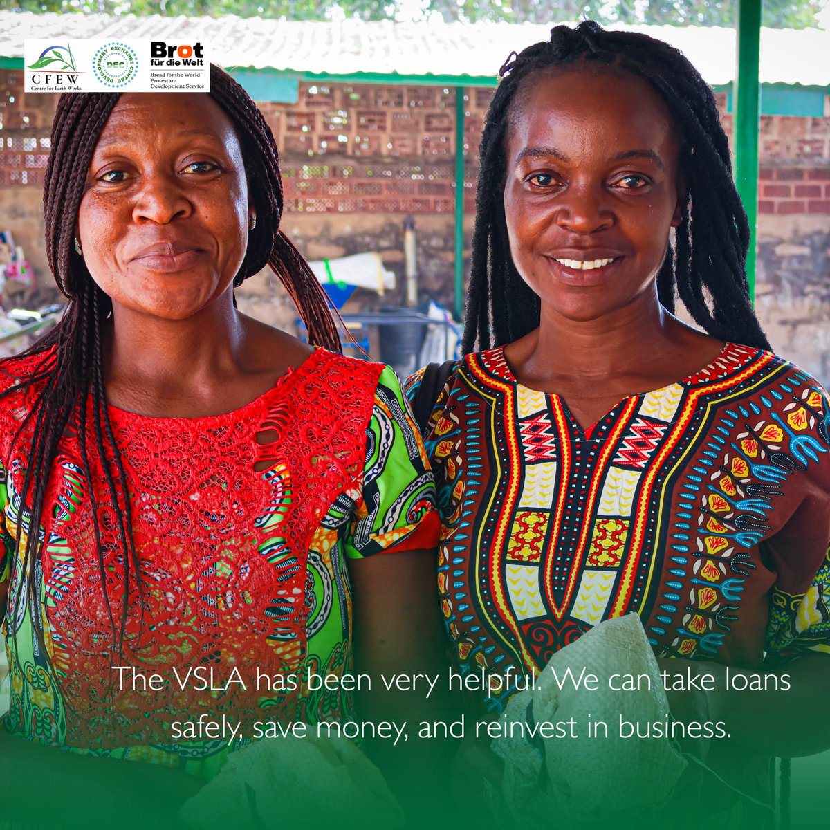 _CFEW's tweet photo. Through VSLA, CFEW has empowered women like Abisha Danjuma and Angela Sylvester to move from financial dependence to independence.

What started as small savings circles is now helping them save, access loans, and grow their businesses, changing their livelihoods for the better. https://t.co/cbnrK3HDc6
